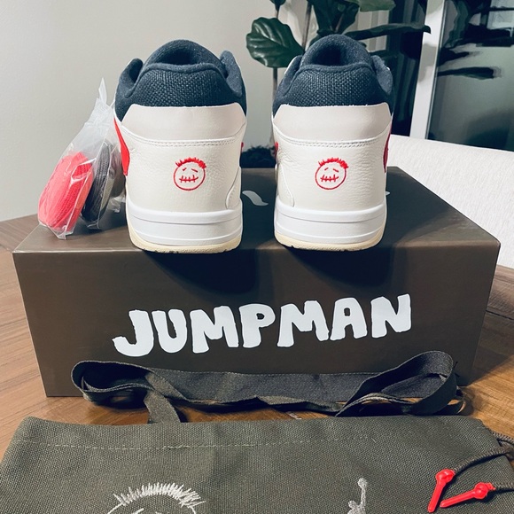 Jordan Jumpman Jack- Travis Scott- TR University Red- Size 10.5- Deadstock/BNIB - Picture 5 of 6